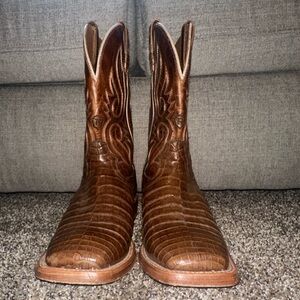 Ariat Relentless Crocodile boots size 10.5 D
